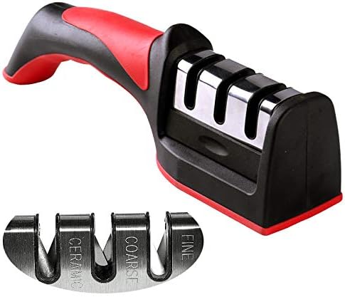 3-in-1 Knife Sharpener Set with Ceramic Peeler