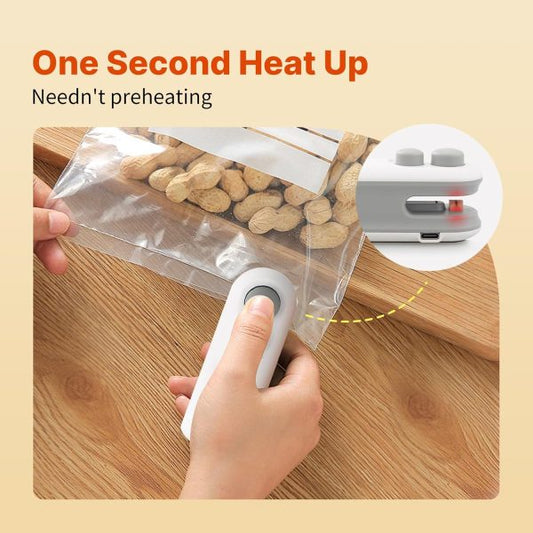 2-in-1 USB Bag Sealer & Cutter – Rechargeable