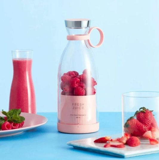 Mini Portable Electric Juicer – 380ml Rechargeable Blender